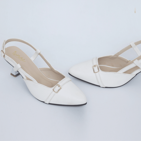 Criss Cross Pointed Courtshoes