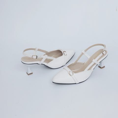 Criss Cross Pointed Courtshoes