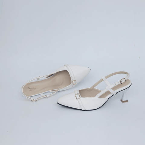 Criss Cross Pointed Courtshoes