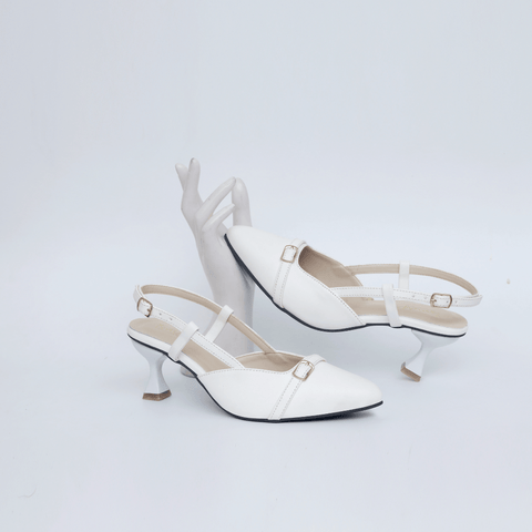 Criss Cross Pointed Courtshoes