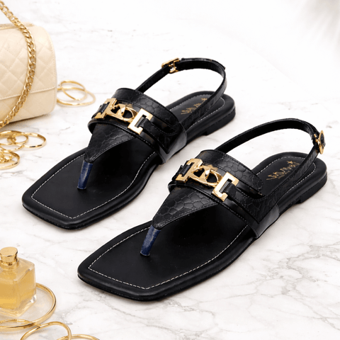 Elegant Buckled Sandal