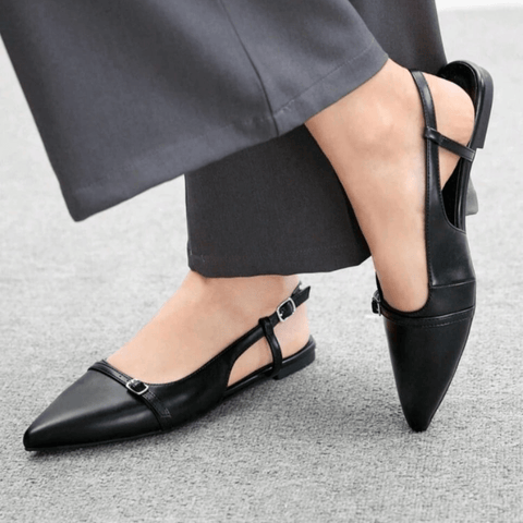 Retro Breeze Closed Pointed Mule